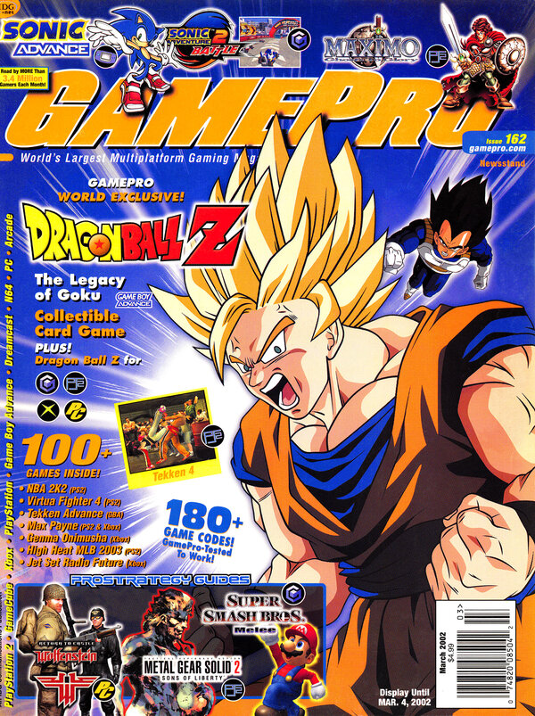 GamePro Issue 162 (March 2002) cover